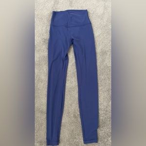 Lululemon align leggings in size 4 (water drop color) 28”